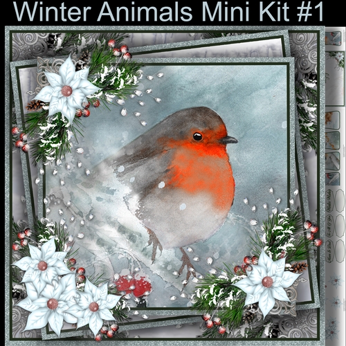 Winter Animals Mini Kit#1