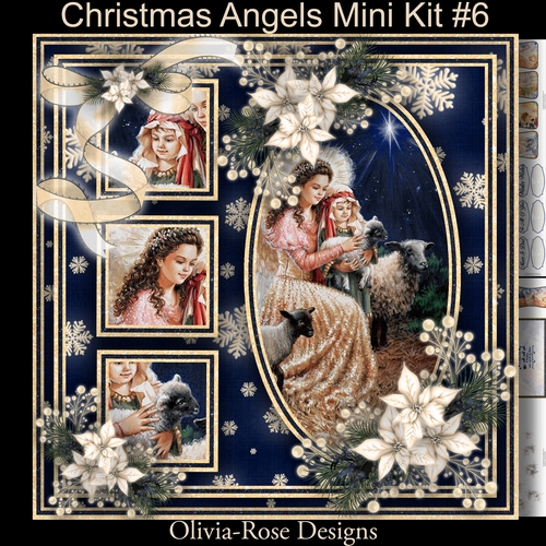 Christmas Angels Mini Kit #6