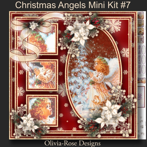 Christmas Angels Mini Kit #7