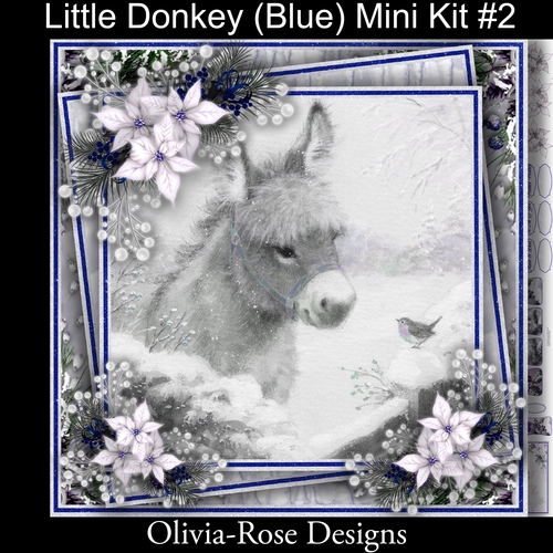 Little Donkey (Blue) Mini Kit #2