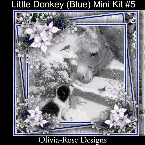 Little Donkey (Blue) Mini Kit #5