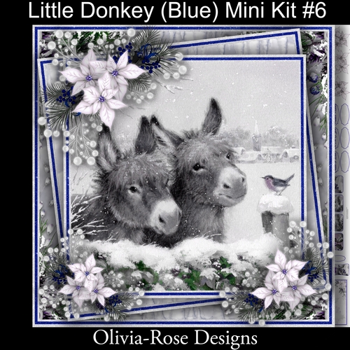 Little Donkey (Blue) Mini Kit #6