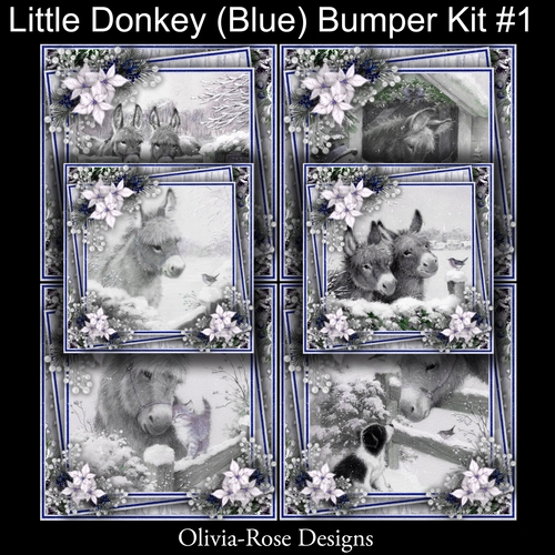 Little Donkey (Blue) Bumper Kit #1