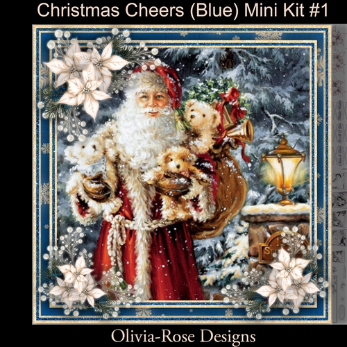 Christmas Cheers (Blue) Mini Kit #1