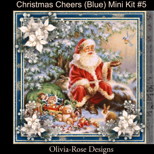 Christmas Cheers (Blue) Mini Kit #5