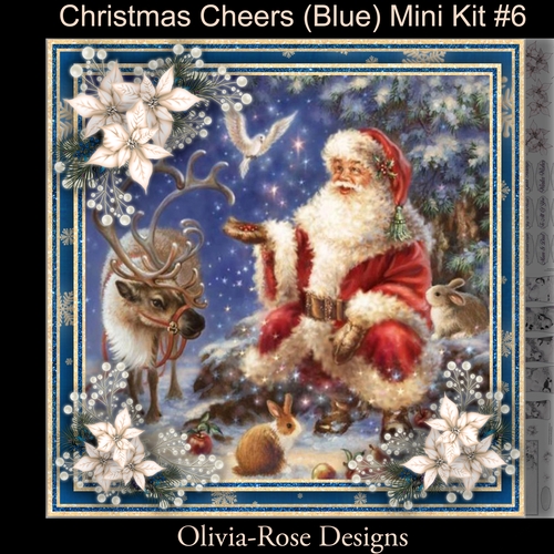 Christmas Cheers (Blue) Mini Kit #6