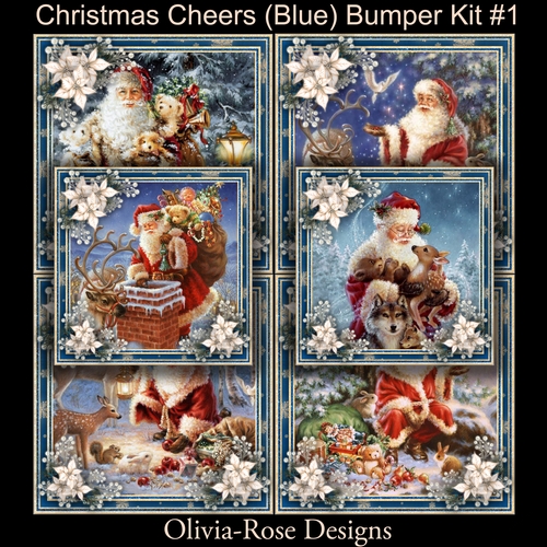 Christmas Cheers (Blue) Bumper Kit #1