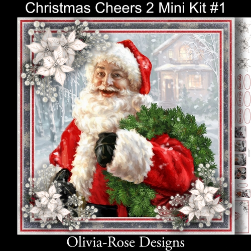 Christmas Cheers 2 Mini Kit #1 
