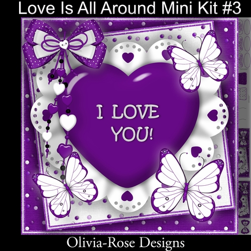 Love Is All Around Mini Kit #3