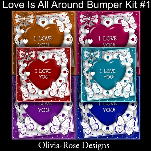 Love Is All Around Bumper Kit #1