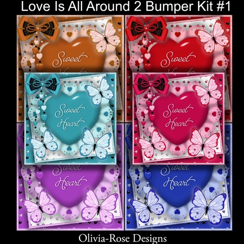 Love Is All Around 2 Bumper Kit #1