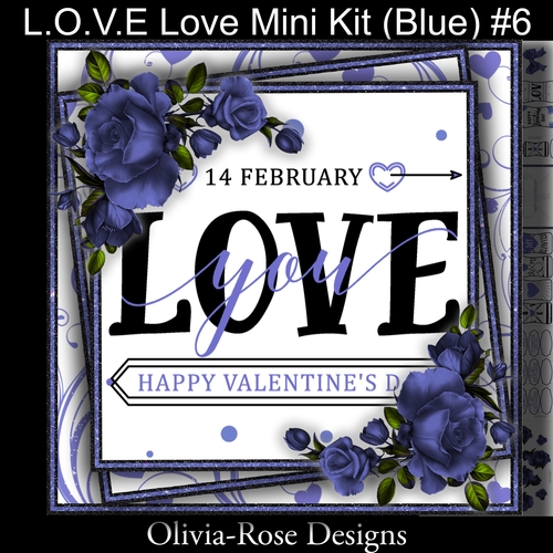 L.O.V.E Love Mini Kit (Blue)  #6 