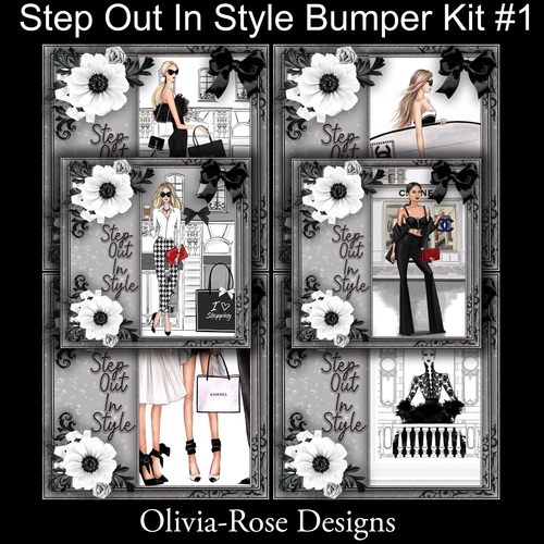 Step Out In Style Bumper Kit #1       NO FLOWERS, TEXT OR BOW**