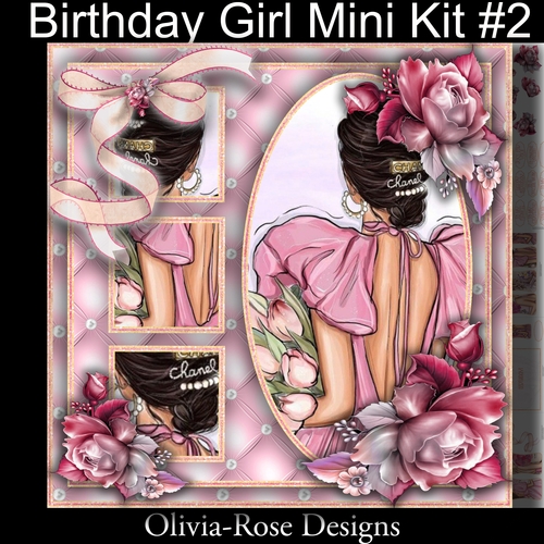 Birthday Girl Mini Kit #2    