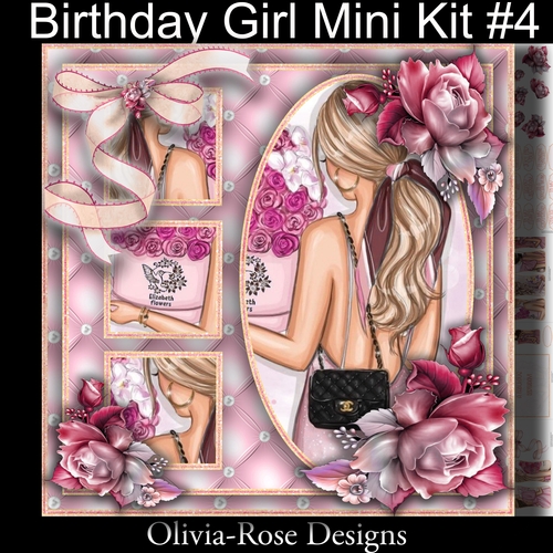 Birthday Girl Mini Kit #4    
