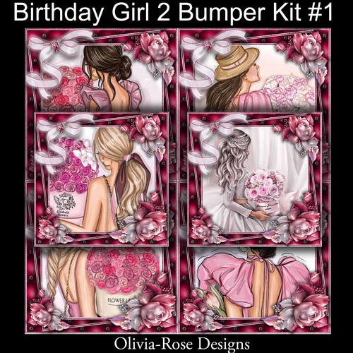 Birthday Girl 2 Bumper Kit #1       