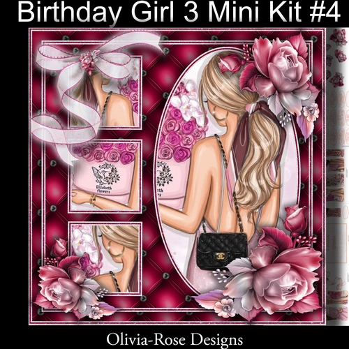 Birthday Girl 3 Mini Kit #4    
