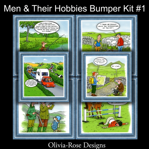 Men & Their Hobbies Bumper Kit #1 