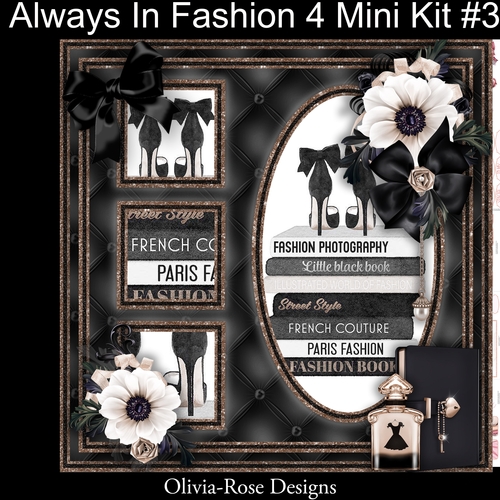 Always In Fashion 4 Mini Kit #3   