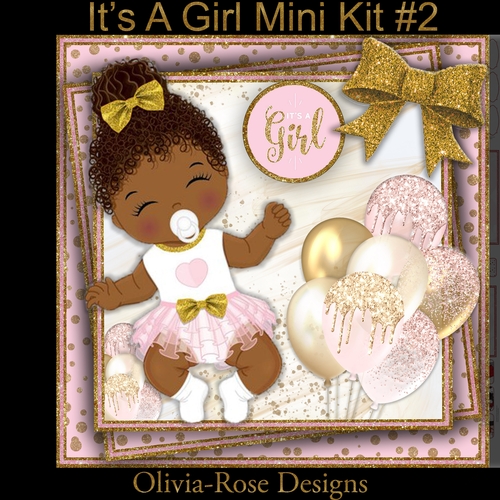 Its A Girl Mini Kit #2   