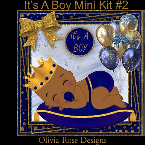 Its A Boy Mini Kit #2   