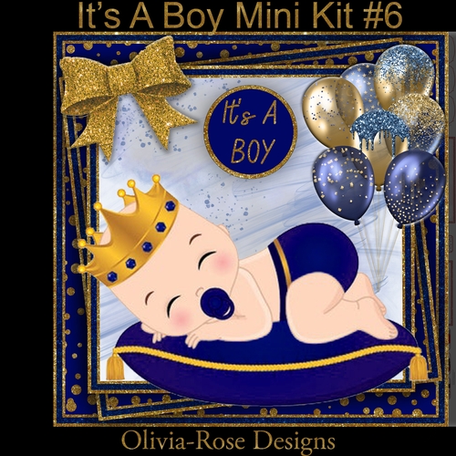 Its A Boy Mini Kit #6   