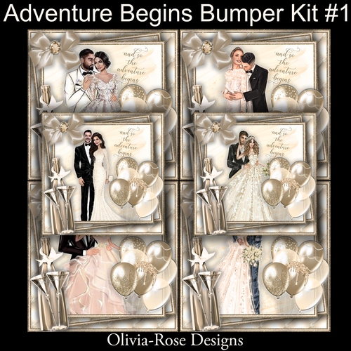 Adventure Begins Bumper Kit #1    CARDS FRONT  