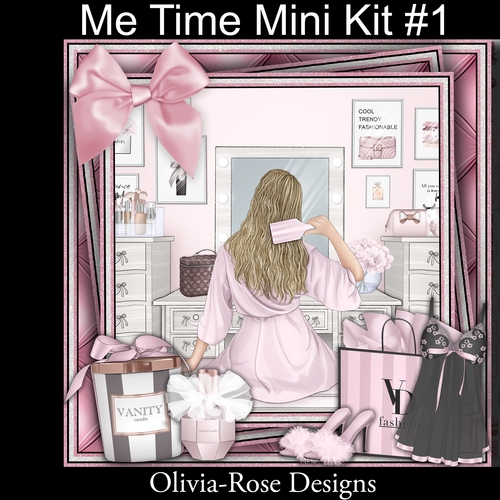 Me Time Mini Kit #1   NO DECOUPAGE**