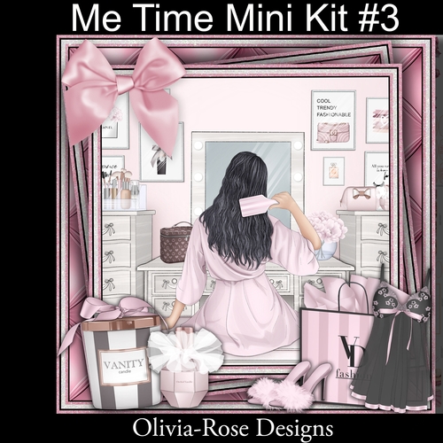 Me Time Mini Kit #3   NO DECOUPAGE**