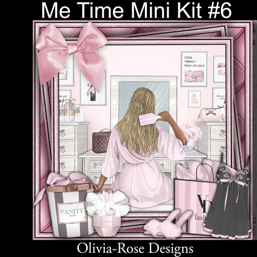 Me Time Mini Kit #6   NO DECOUPAGE**