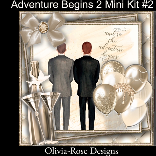 Adventure Begins 2 Mini Kit #2 (SAME SEX)   