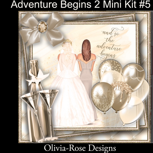 Adventure Begins 2 Mini Kit #5 (SAME SEX)   