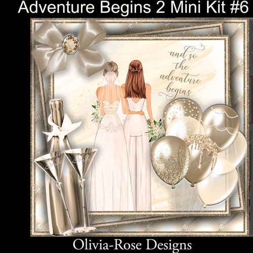 Adventure Begins 2 Mini Kit #6 (SAME SEX)   