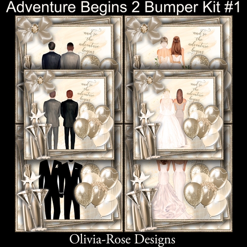 Adventure Begins 2 Bumper Kit #1 (SAME SEX)    