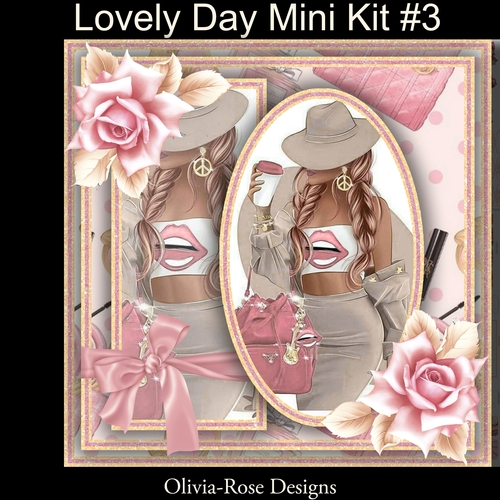 Lovely Day Mini Kit #3   NO DECOUPAGE**