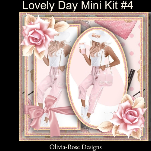 Lovely Day Mini Kit #4   NO DECOUPAGE**