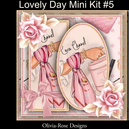 Lovely Day Mini Kit #5   NO DECOUPAGE**