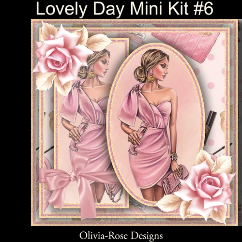 Lovely Day Mini Kit #6   NO DECOUPAGE**