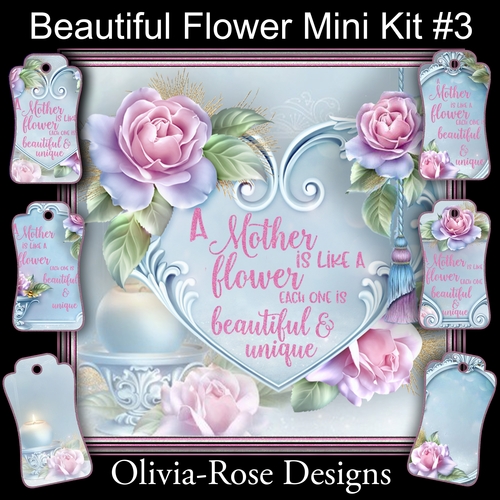 Beautiful Flower Mini Kit #3    