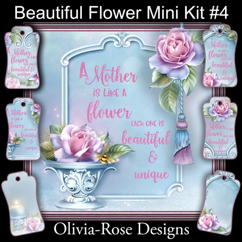 Beautiful Flower Mini Kit #4    