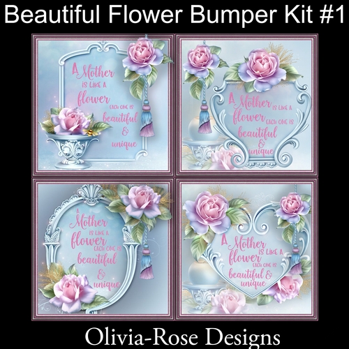 Beautiful Flower Bumper Kit #1    