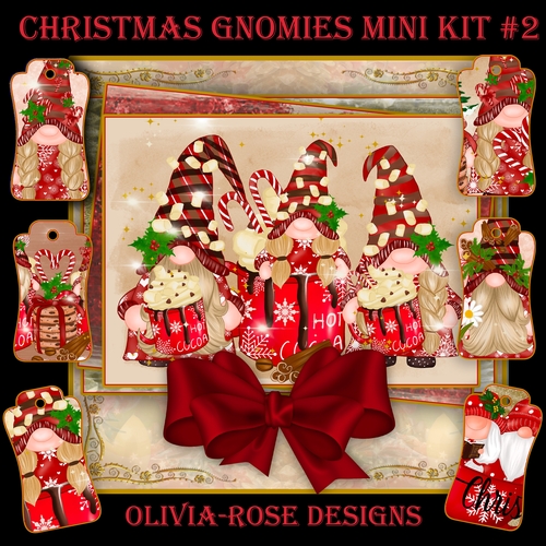 Christmas Gnomies Mini Kit #2