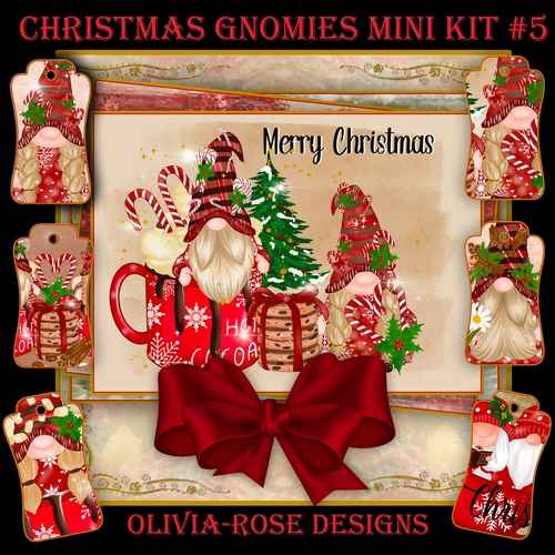 Christmas Gnomies Mini Kit #5