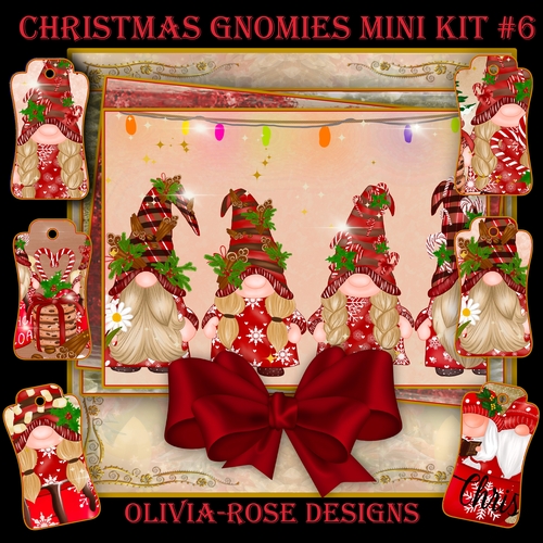 Christmas Gnomies Mini Kit #6