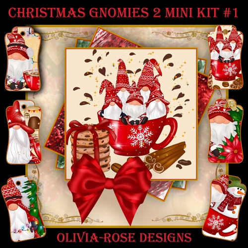 Christmas Gnomies 2 Mini Kit #1