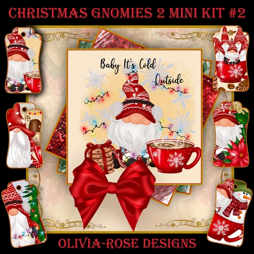 Christmas Gnomies 2 Mini Kit #2