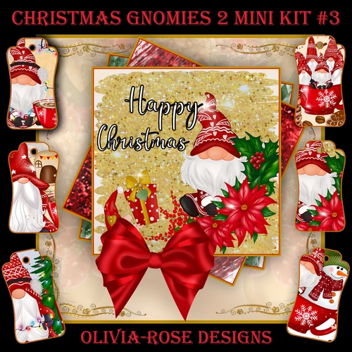 Christmas Gnomies 2 Mini Kit #3
