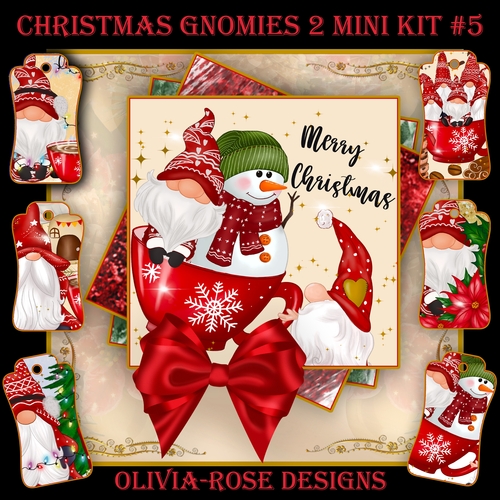 Christmas Gnomies 2 Mini Kit #5