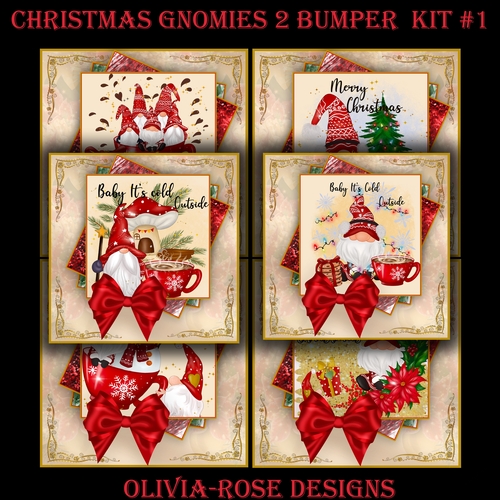 Christmas Gnomies 2 Bumper Kit #1