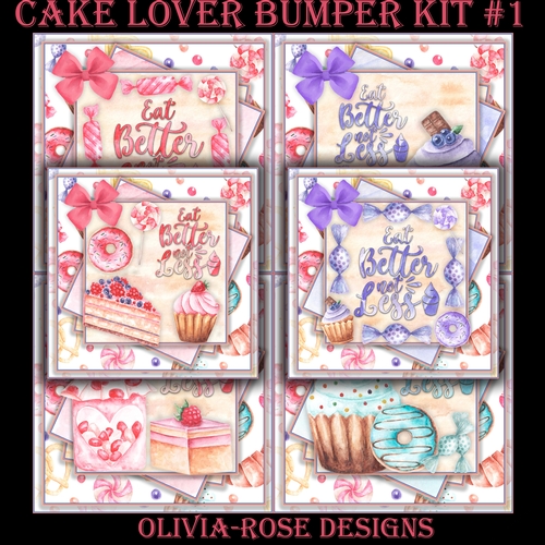 Cake Lover Bumper Kit #1 